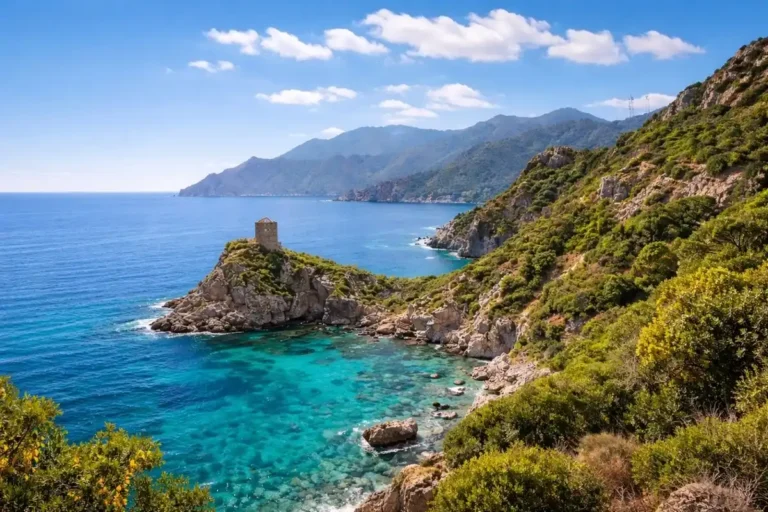 Paysage en Haut de corse