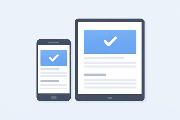 Site internet responsive mobile et tablette
